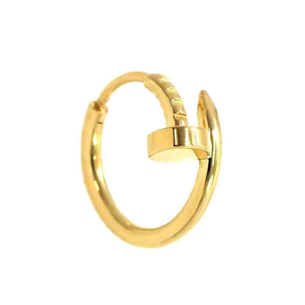 Cartier Gold Hoop Earrings